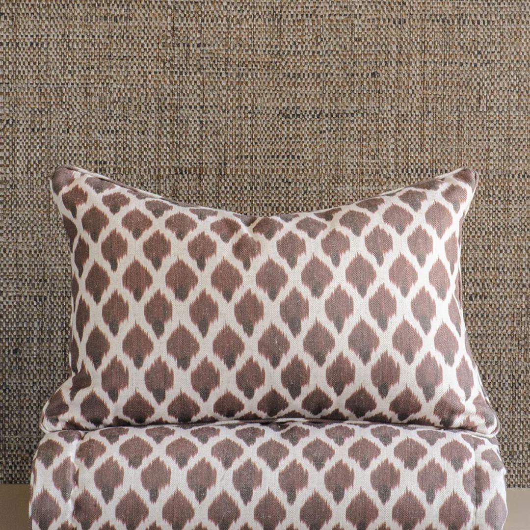 Kasumi Cushion: Rosewood/Cocoa - 60x40