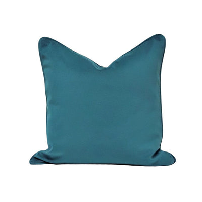 Kiana Teal/Novara Jungle Piped Cushion - 50x50