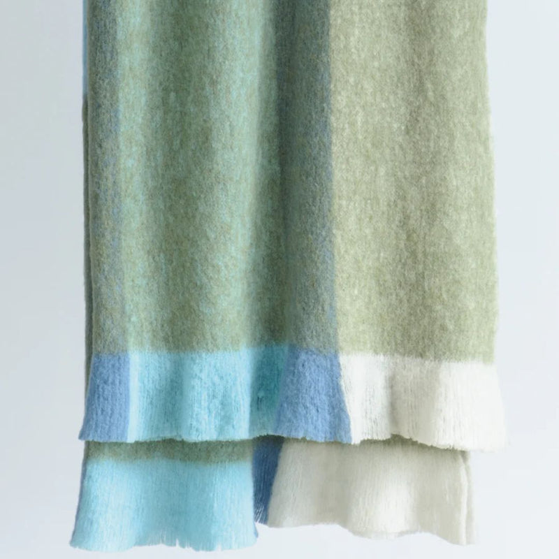 Komichi Throw: Ocean/Moss - 240x130