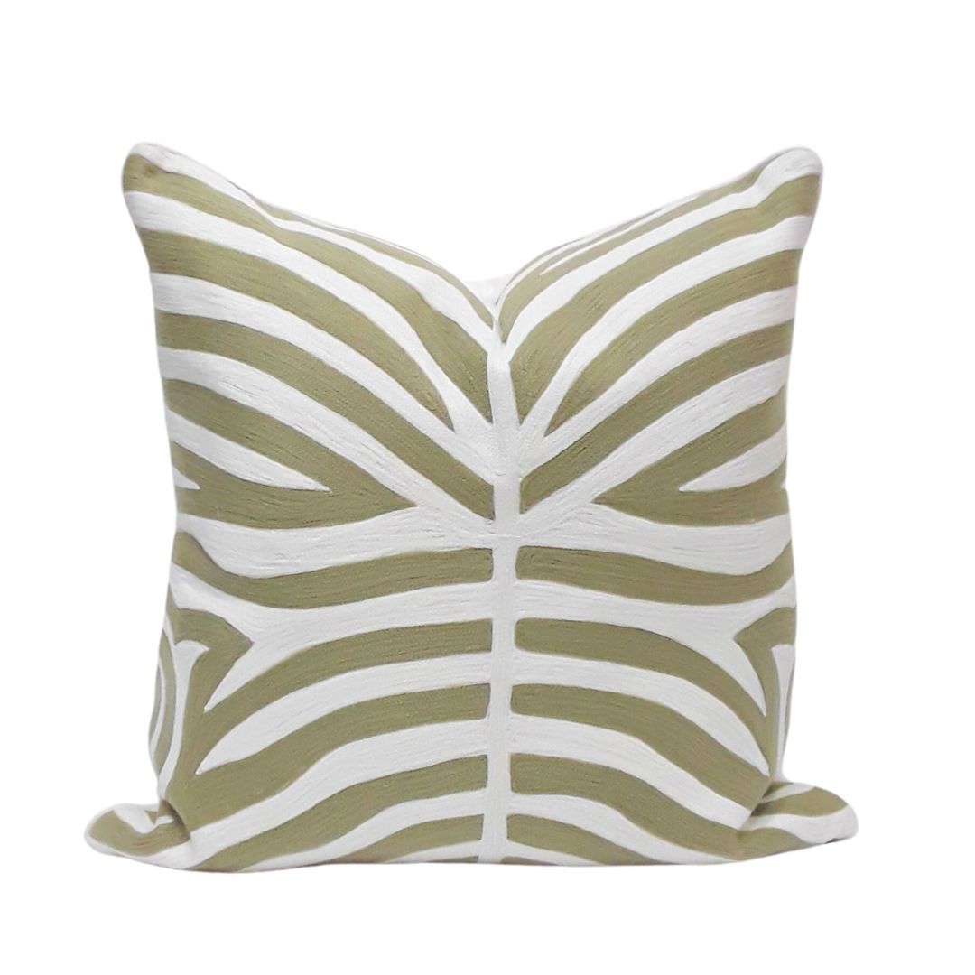 Krewel Zebra Cushion - Beige - 55x55