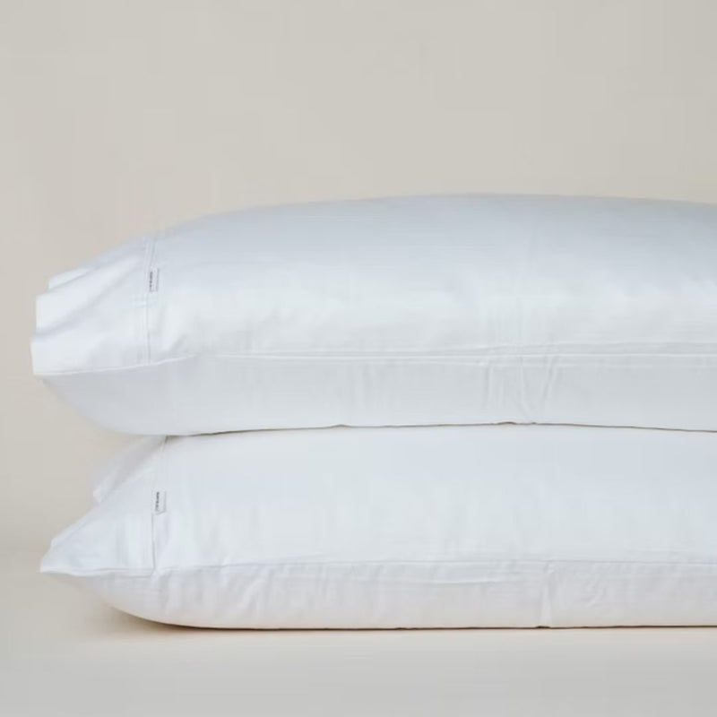 610TC Lux Lodge Pillowcase in Pair: Cream