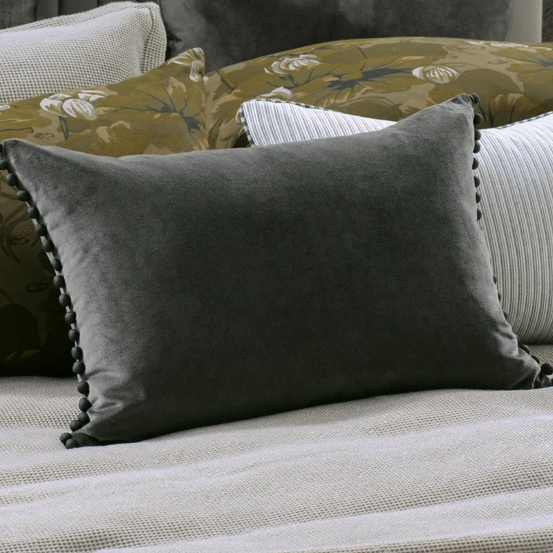 Mateo Graphite Cushion - 60x40