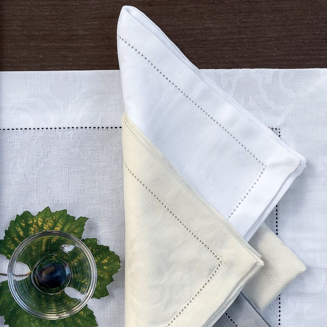 Palace White Napkin - 45x45
