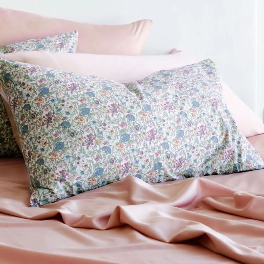 Pillowcase made with Liberty Fabric: Rachel