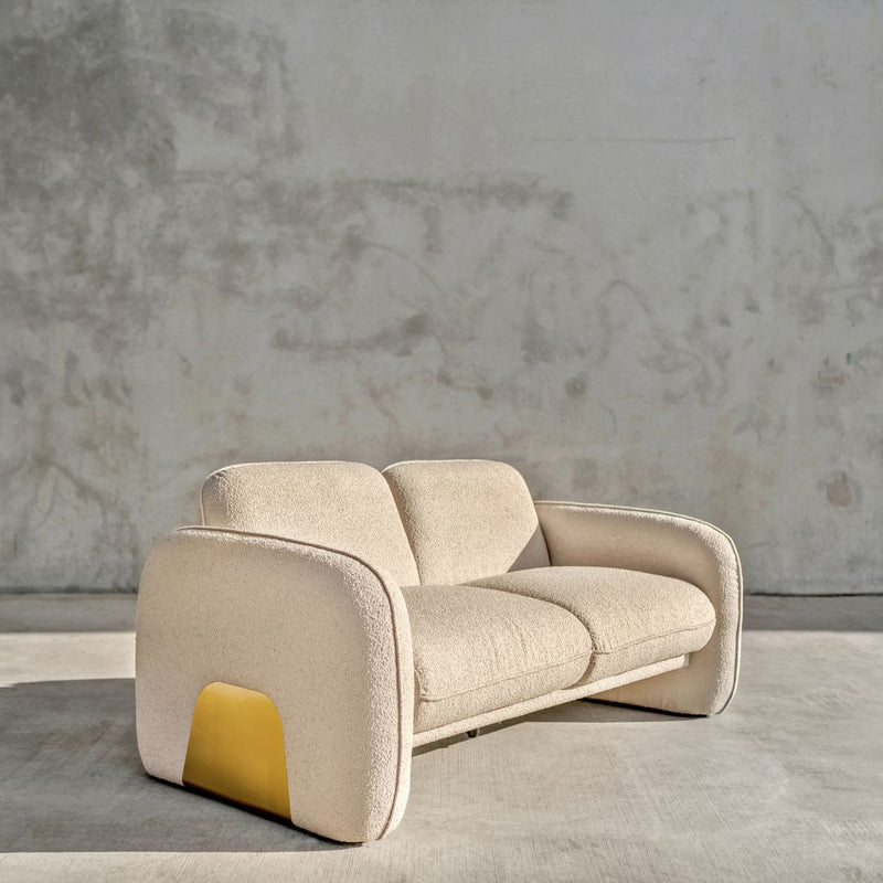 Sean Oatmeal Couch - 2 seater