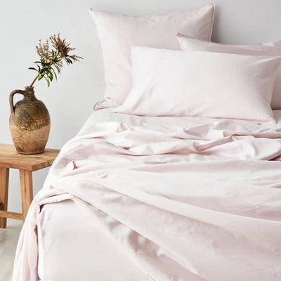Soft-washed Cotton Sheet Set: Peony - King