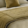 Treccia Olive Comforter - 240x150