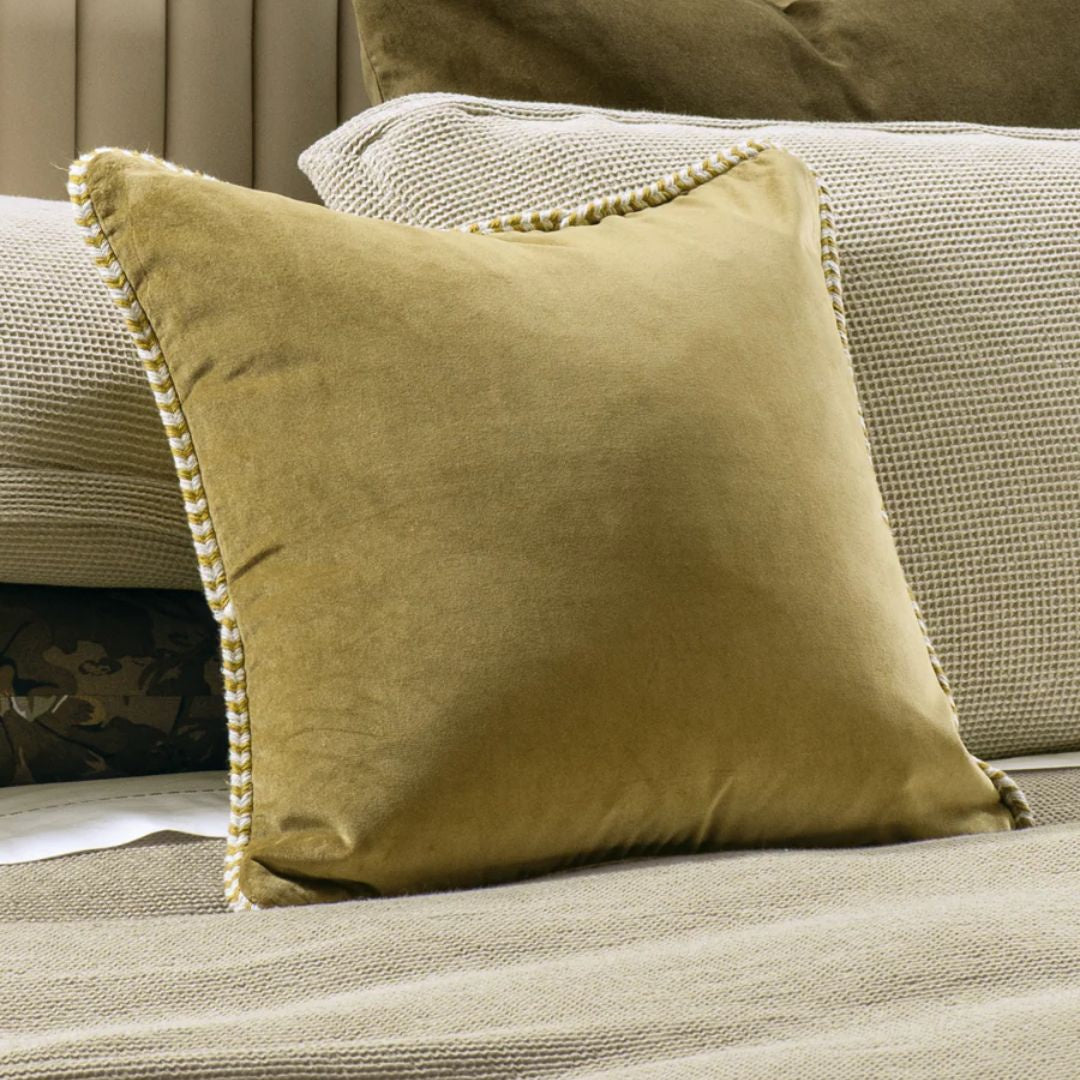 Treccia Olive Cushion - 50x50