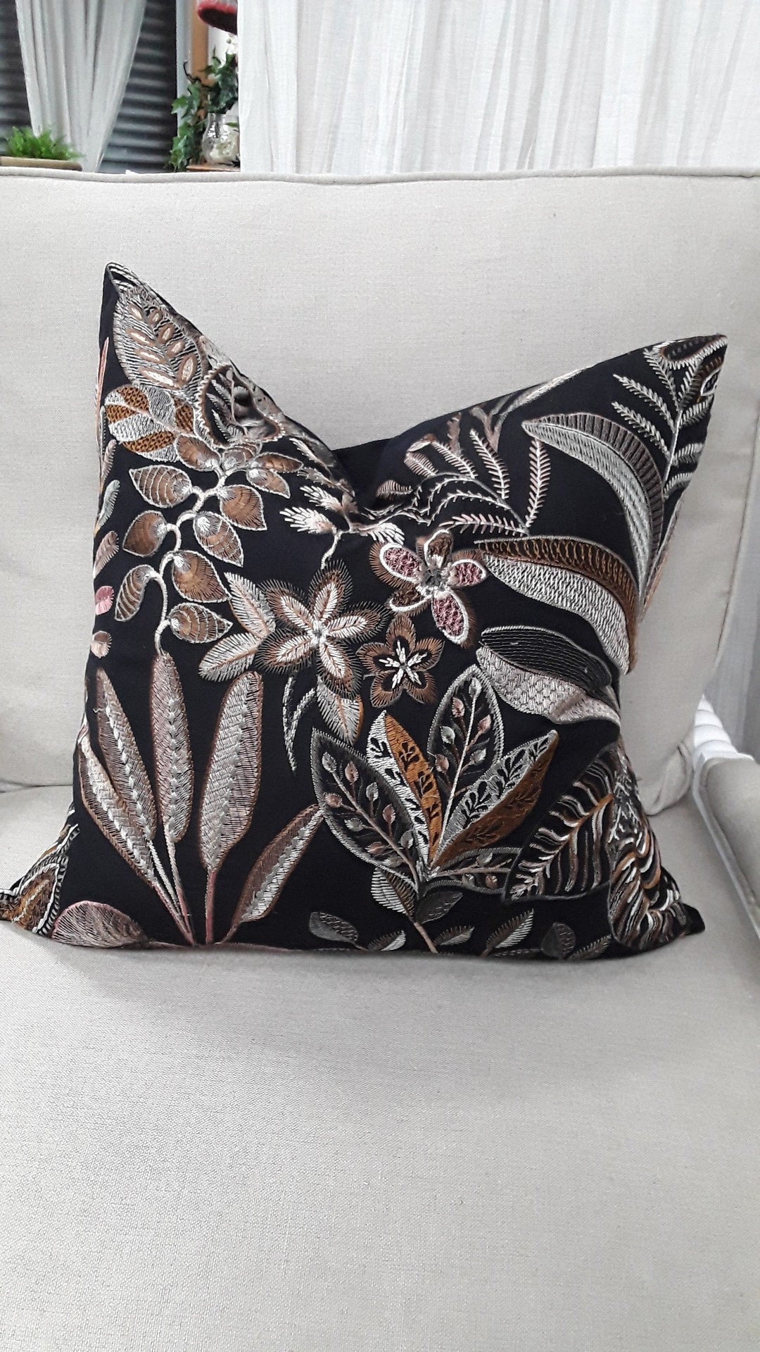 Tereshchenko/Plush Jet Cushion - 55x55