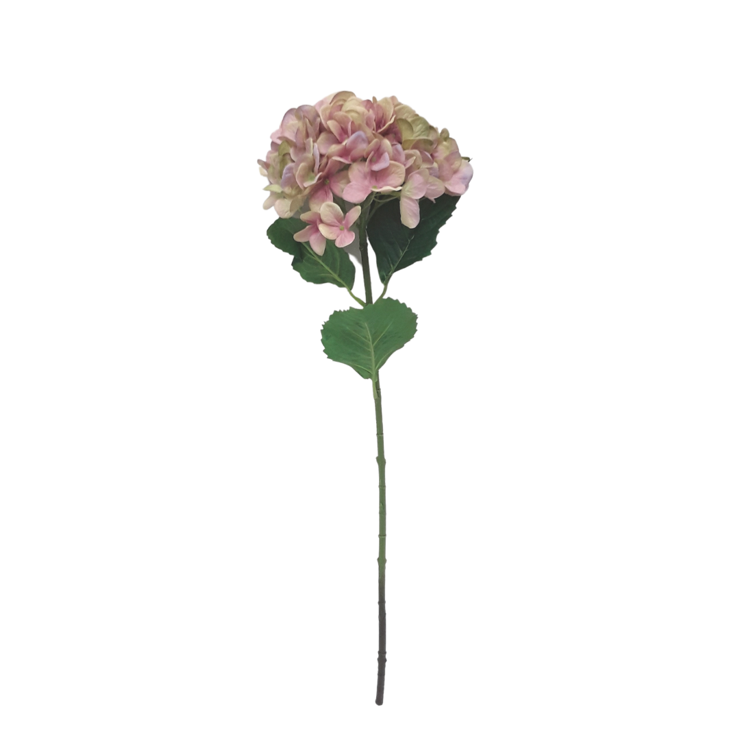 Tall Hydrangea - Pink/Green