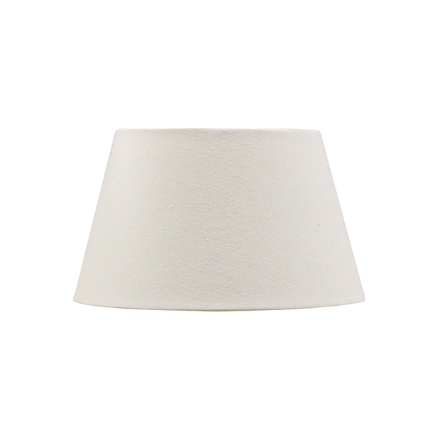 Ivory Tapered Drum Lampshade - 36cm