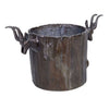 Andean Deer Wine Bucket with Wood Finish