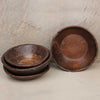 Antique Wooden Chapati Bowl - Small
