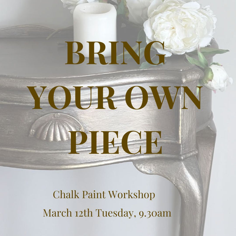 Bring Your Own Piece Workshop - Tuesday 12th March 2024, 9.30am