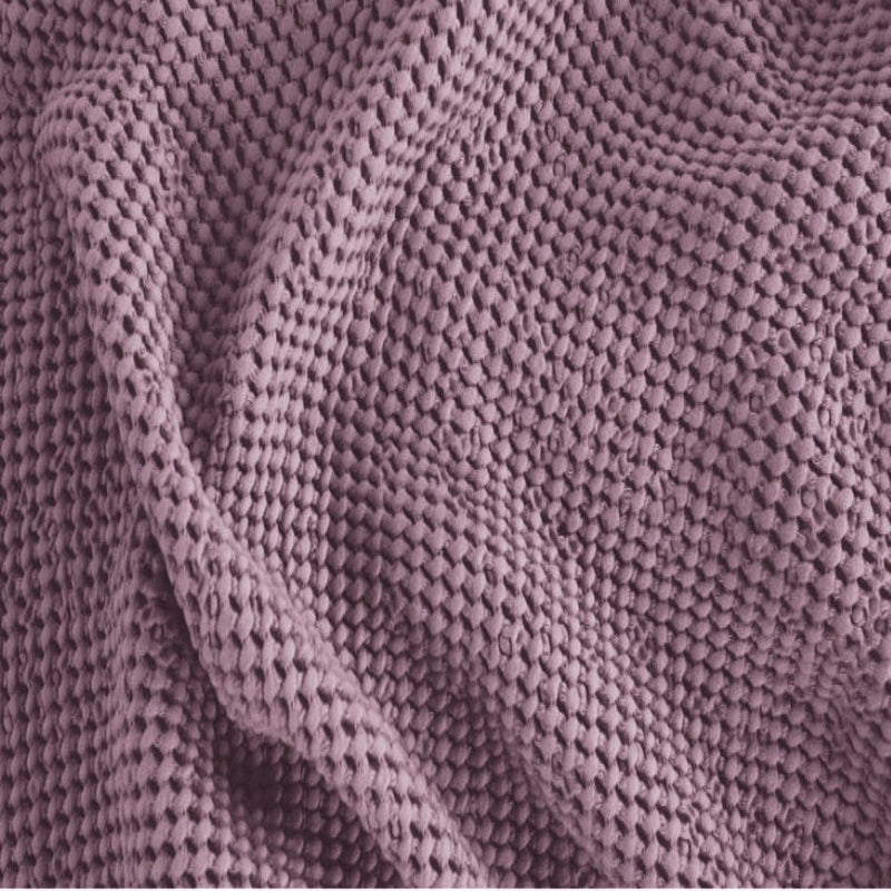 Newbliss Stonewashed Blanket: Mauve - Large