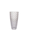 Basket Weave Glass Vase - 30cm