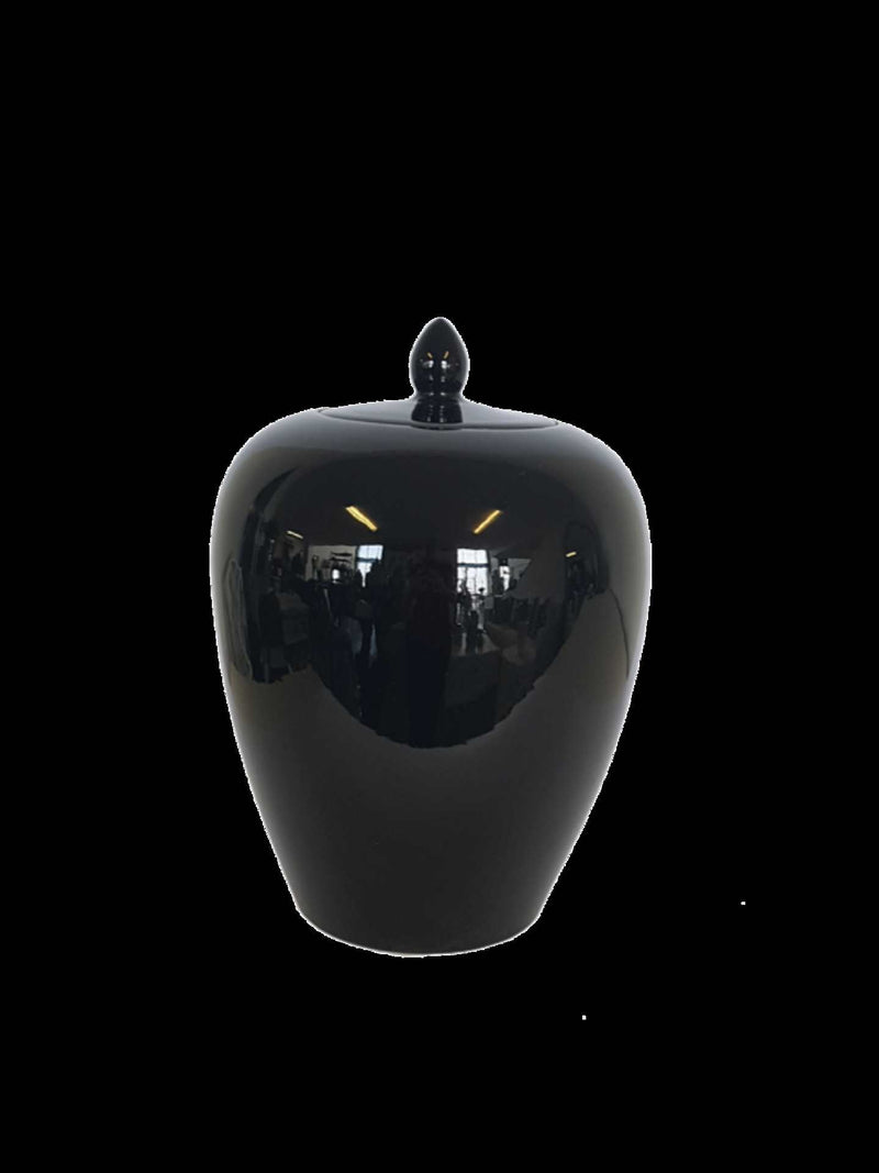 Black Pot with Lid - Small