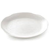 White Melamine Round Texture Platter - XXL
