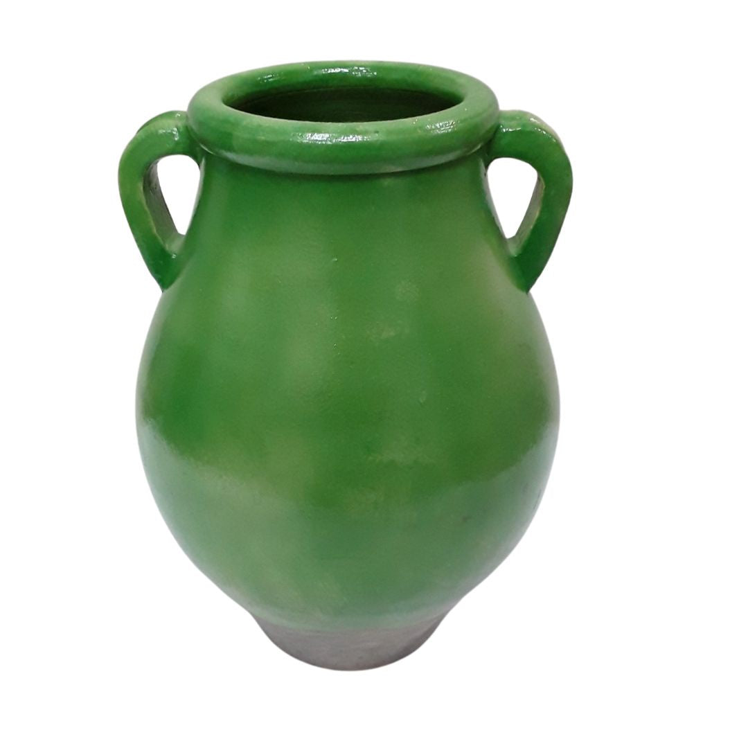 Provencal Emerald Green Vase