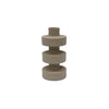 Textured Off White Vase - 16 cm