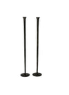 Forged Organic Style Dark Candlestick - Tall