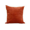 Velvet Burnt Orange Cushion - 50x50