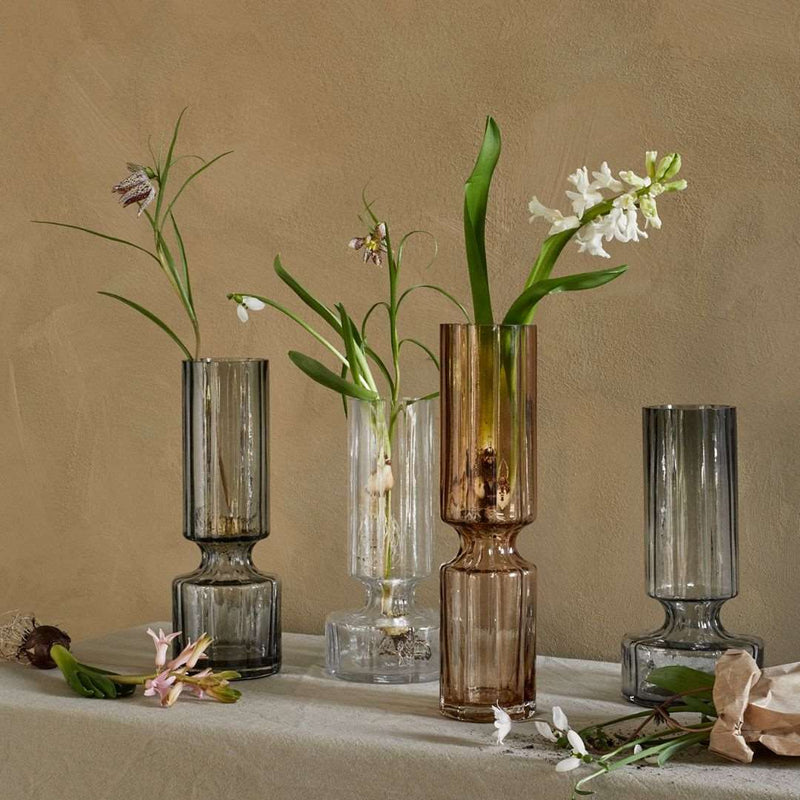 Broste Vase Hyacinth Smoked Pearl - Medium