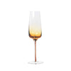 Broste Copenhagen Amber Champagne Glass