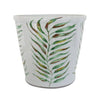 Palm Leaf Crackled Planter - 23cm