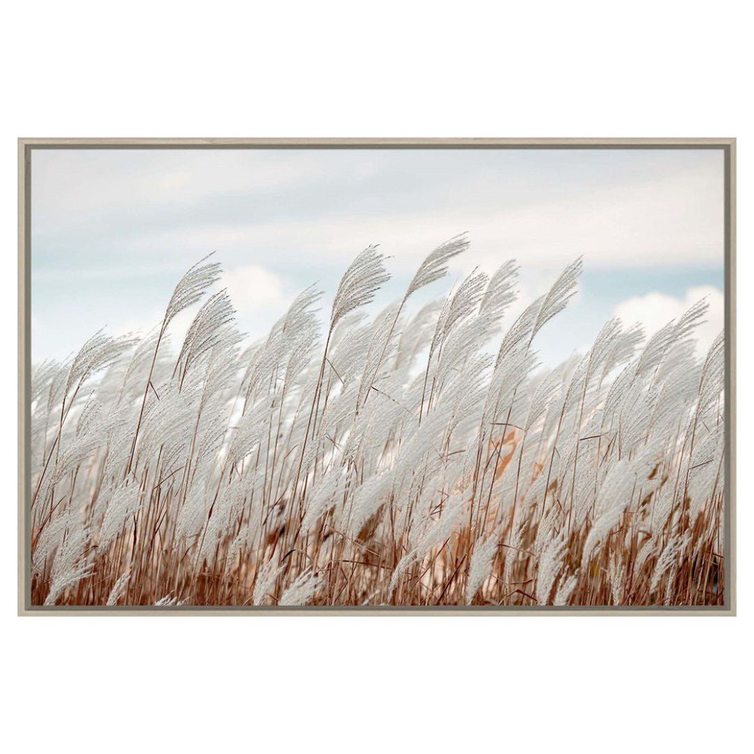 Toi Toi Movements Canvas Print with Natural Frame - 80x120