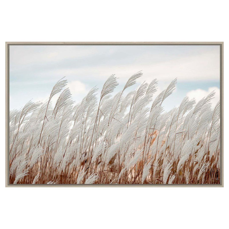 Toi Toi Movements Canvas Print with Natural Frame - 80x120