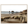 Windswept Dunes Canvas Print with Natural Frame - 1200x800