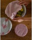Gingham Food Cover - Fig