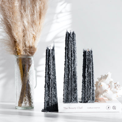 Icicle Candle: Sandalwood - Large