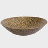 Calypso Embossed Bowl - Antique Gold 54.6cm