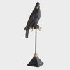 Menagerie Parrot On Stand - Black
