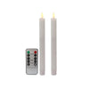 LED Remote Dinner Candle - Set of 2