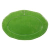 Dragonfly Stoneware Green Oval Platter - Large