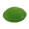 Dragonfly Stoneware Green Oval Platter - Small
