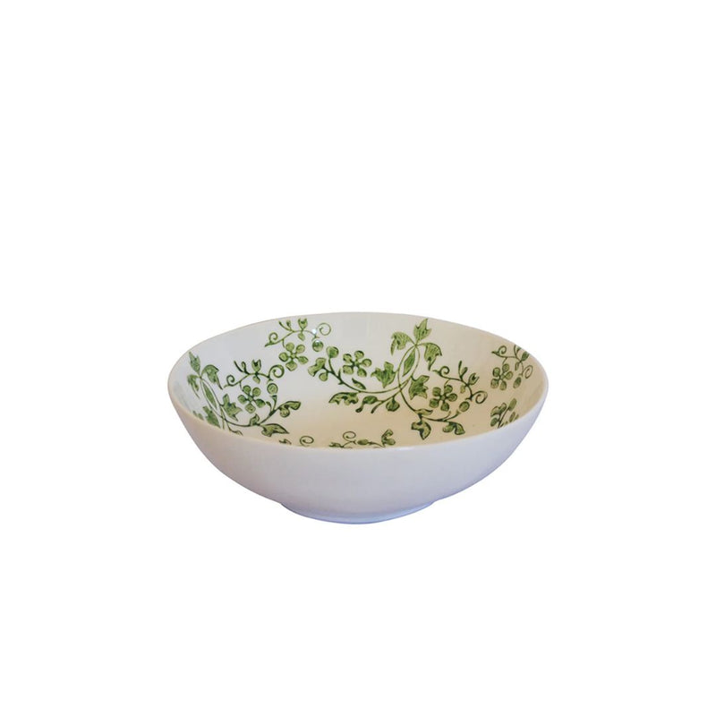 Florentine Verde Handpainted Bowl - Green