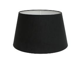 Tapered Drum Shade Black -  40cm