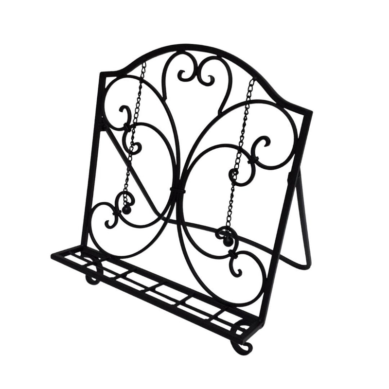 Black Cook Book Holder