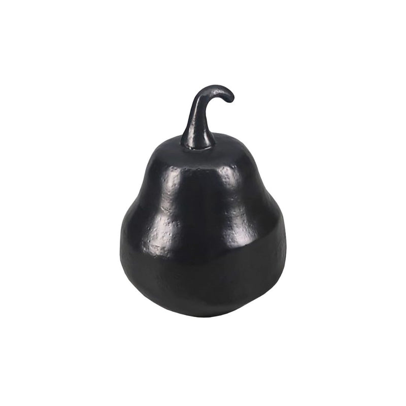 Aluminium Organic Hammered Pear - Black