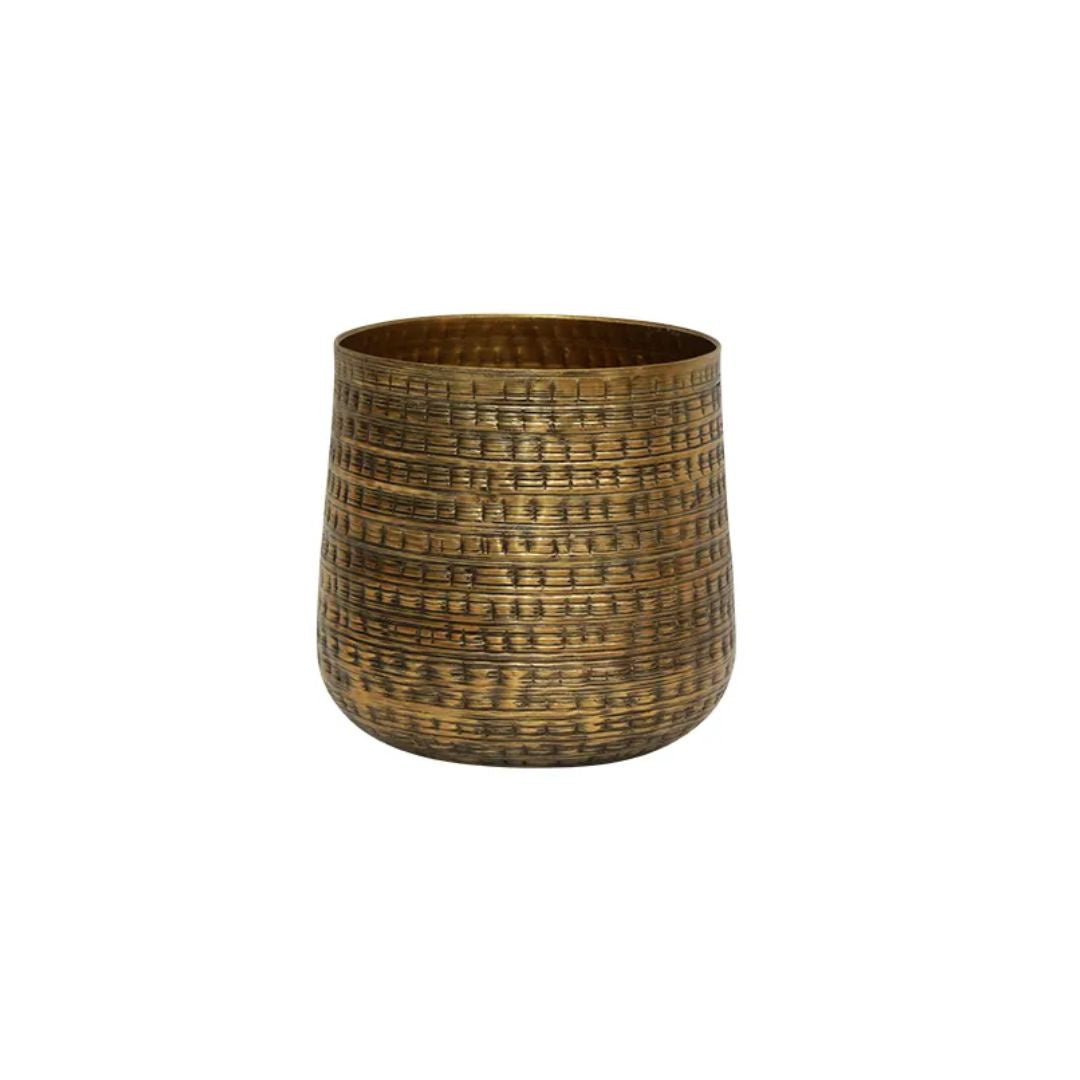 Farida Hammered Planter - Large