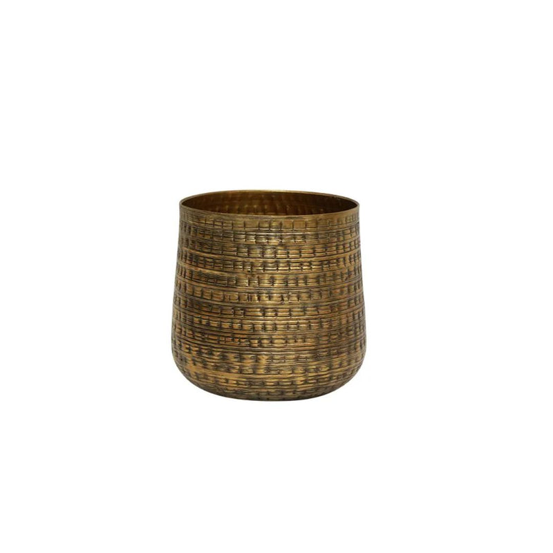 Farida Hammered Planter - Small