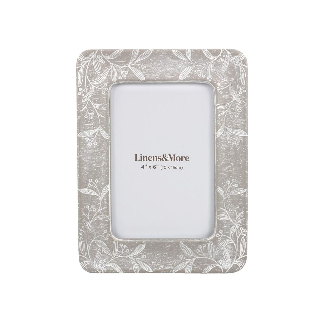 Flora Photo Frame - 4x6"