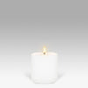 LED Pillar Candle: Nordic White - 10.1x10.1cm