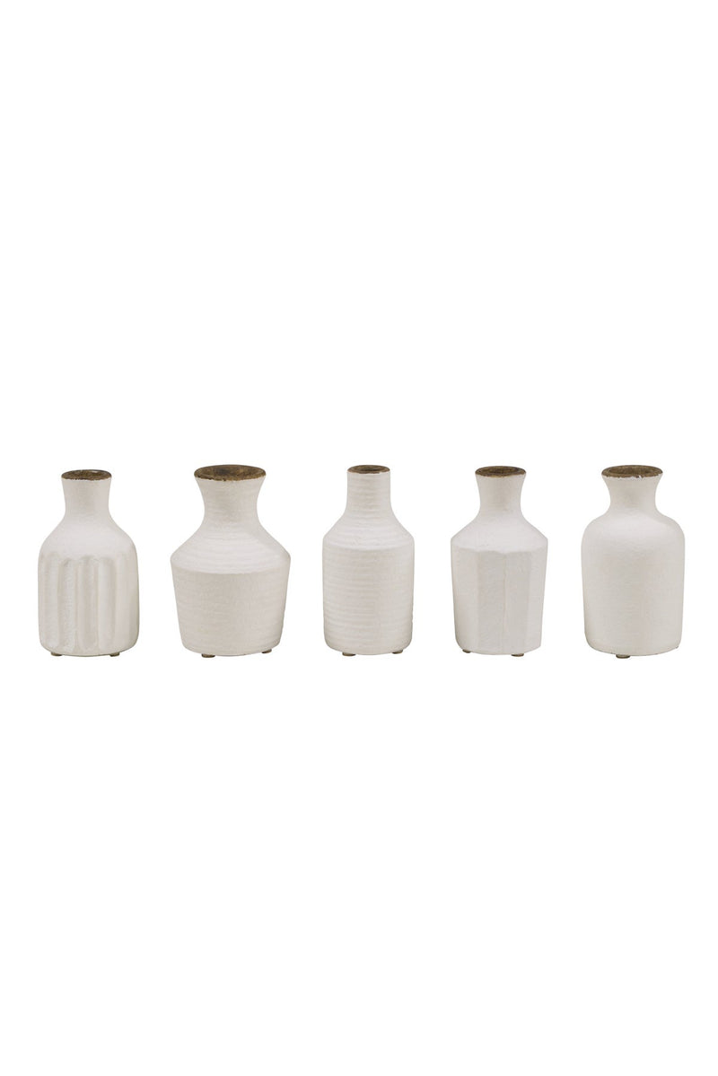 Fabre Vases Rustic White