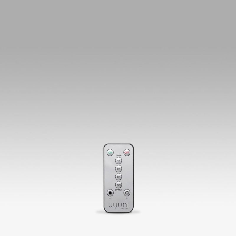 LED Candle: Remote Control - Silver