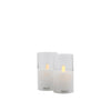 Sirius Ivy Glass Candle Mini Clear - Set of 2